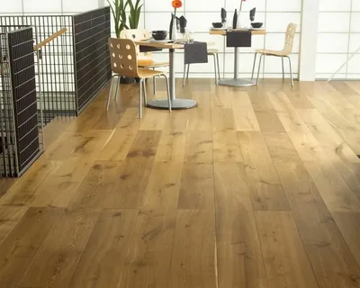 Brushed Oak Hardwood Floors